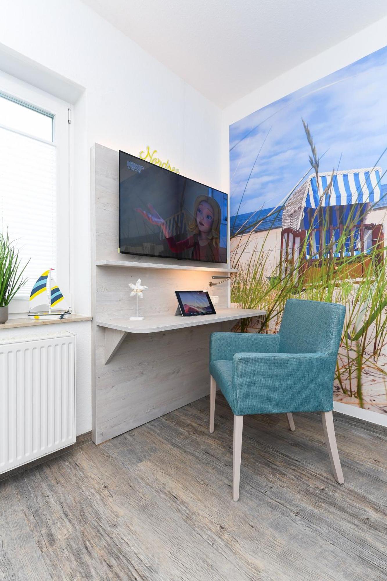 Ferienwohnungen Im Haus Strandkorb Бензерзил Екстериор снимка